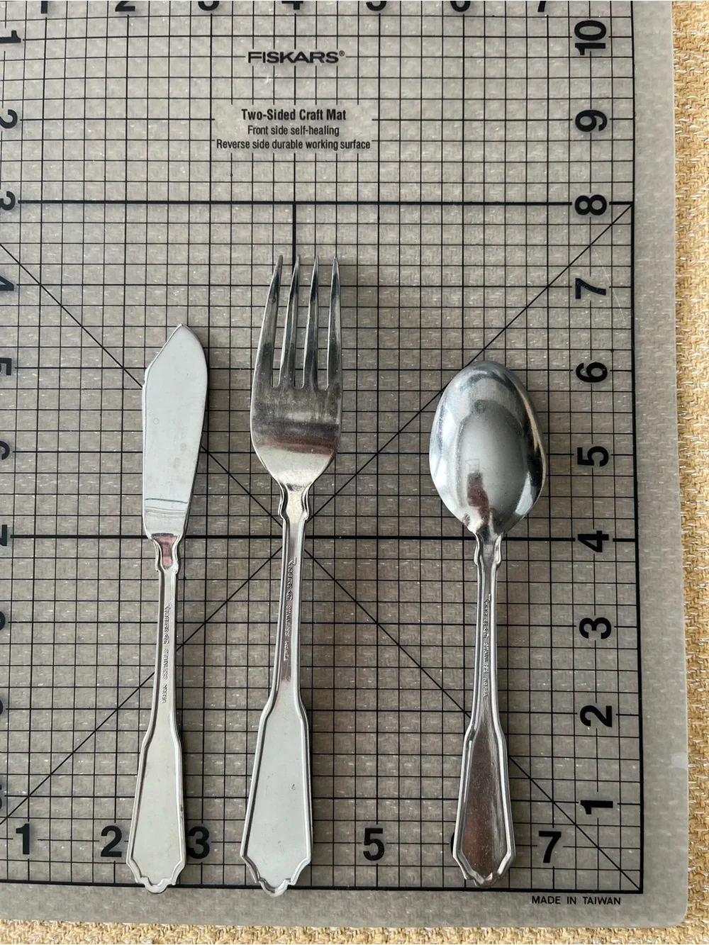 Norcrest-Brentwood (Stainless) * by Rogers STANLEY ROBERTS Teaspoons (6)